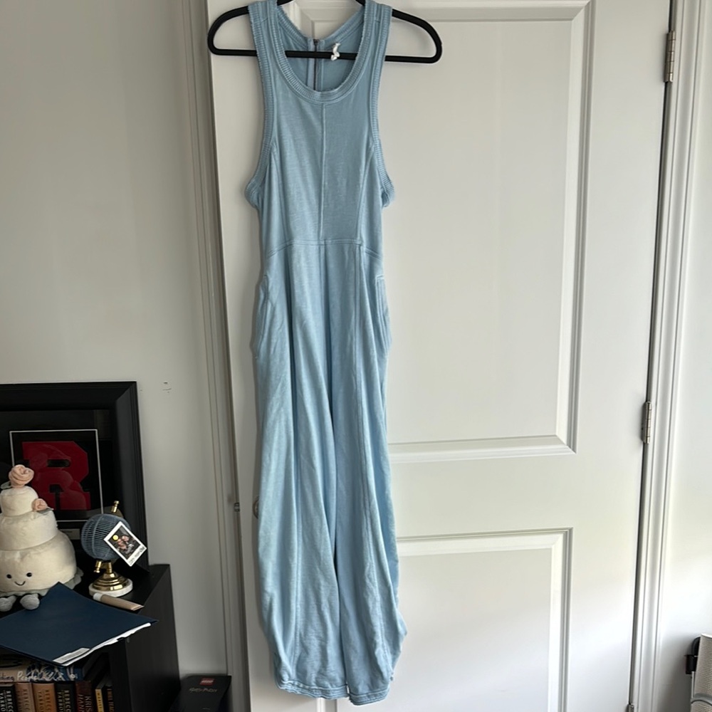 Daily Practice by Anthropologie Horizon Wide-Leg Jumpsuit
